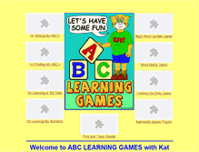 Tablet Screenshot of abclearningtime.com